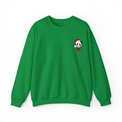 Panda Claus Christmas Crewneck Sweatshirt