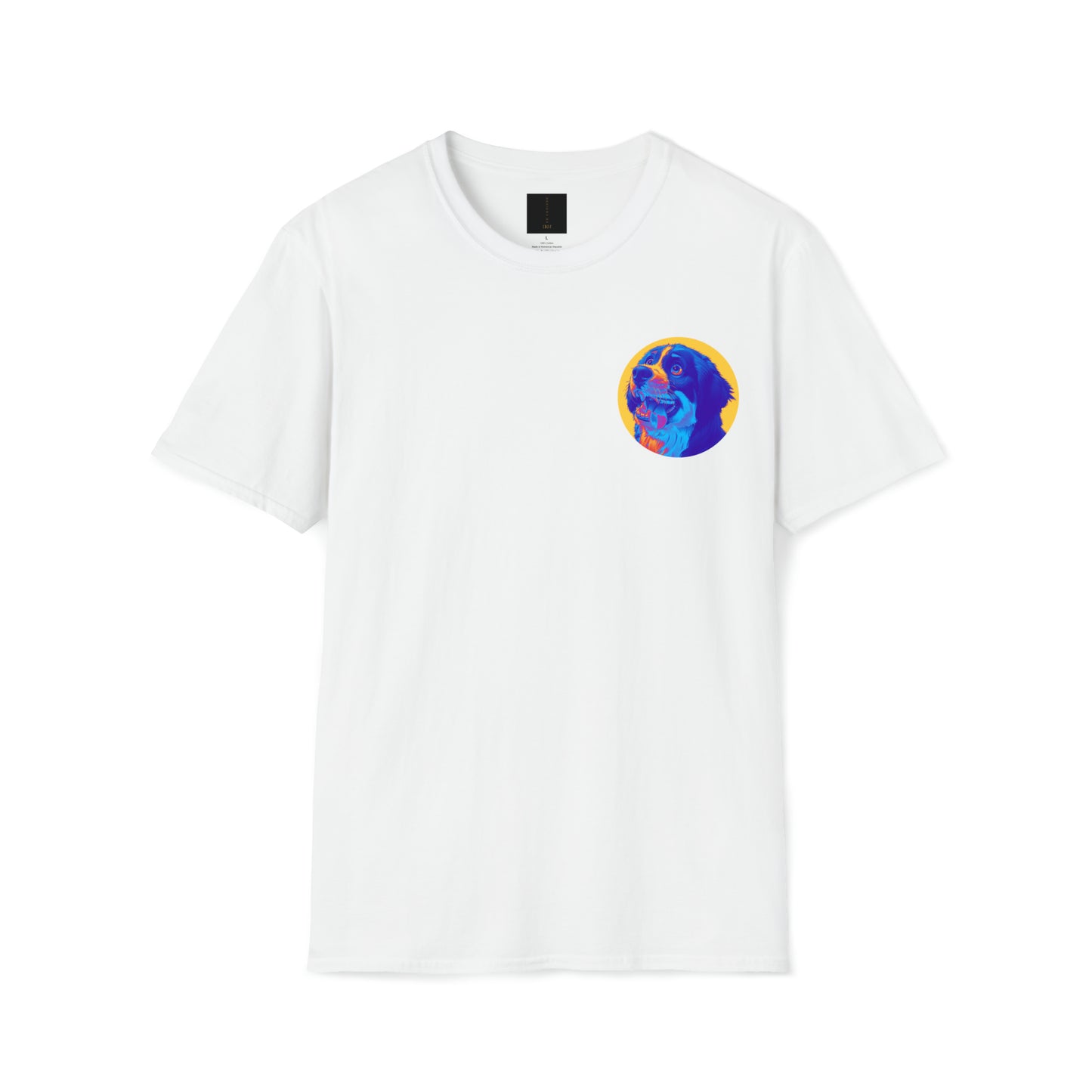 Bernese Mountain Dog Colour Pop Unisex  T-Shirt