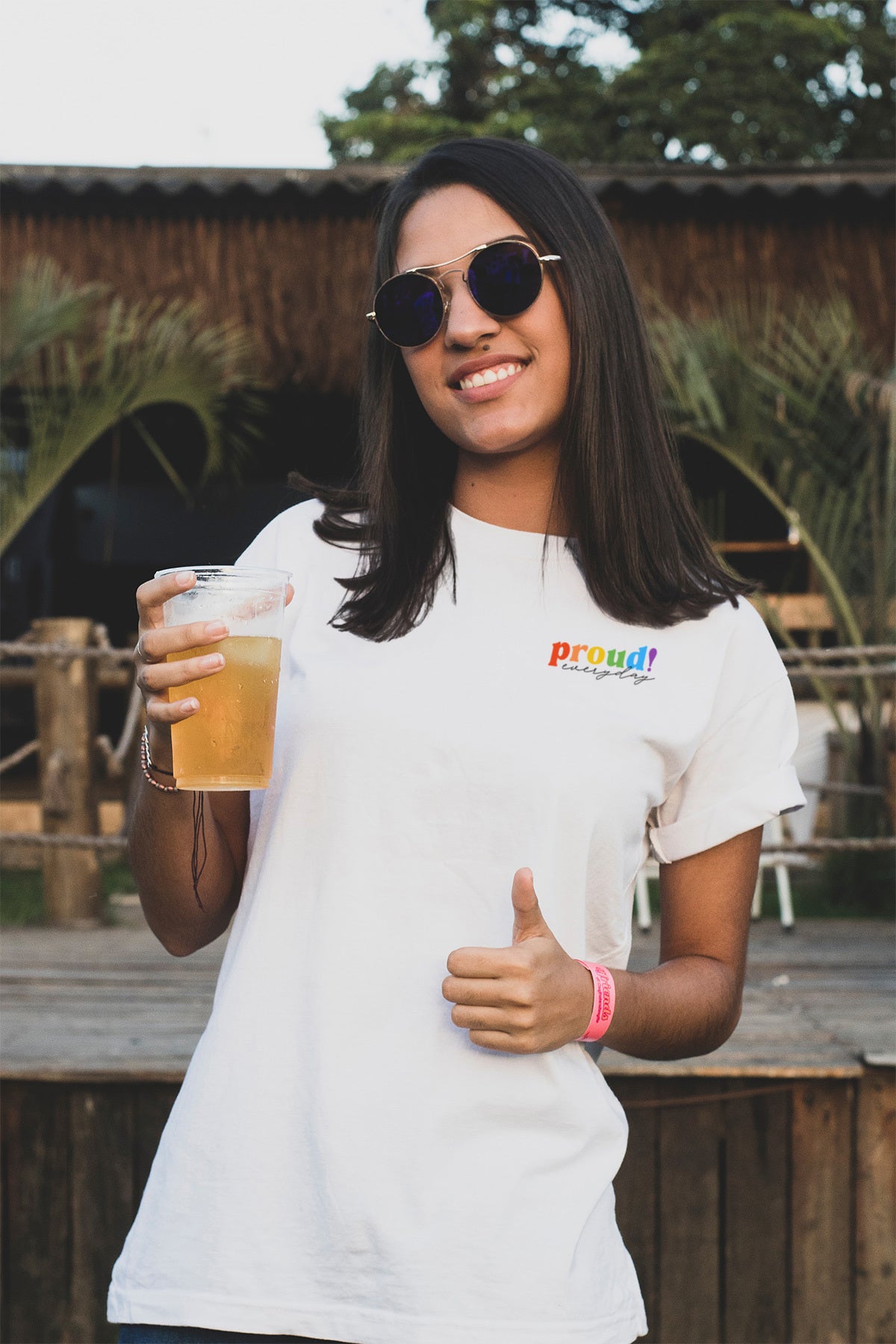 Proud Everyday" Pride T-Shirt: Show your ongoing pride and support for the LGBTQ+ community with this vibrant and empowering tee, perfect for expressing your identity and celebrating diversity every day of the year