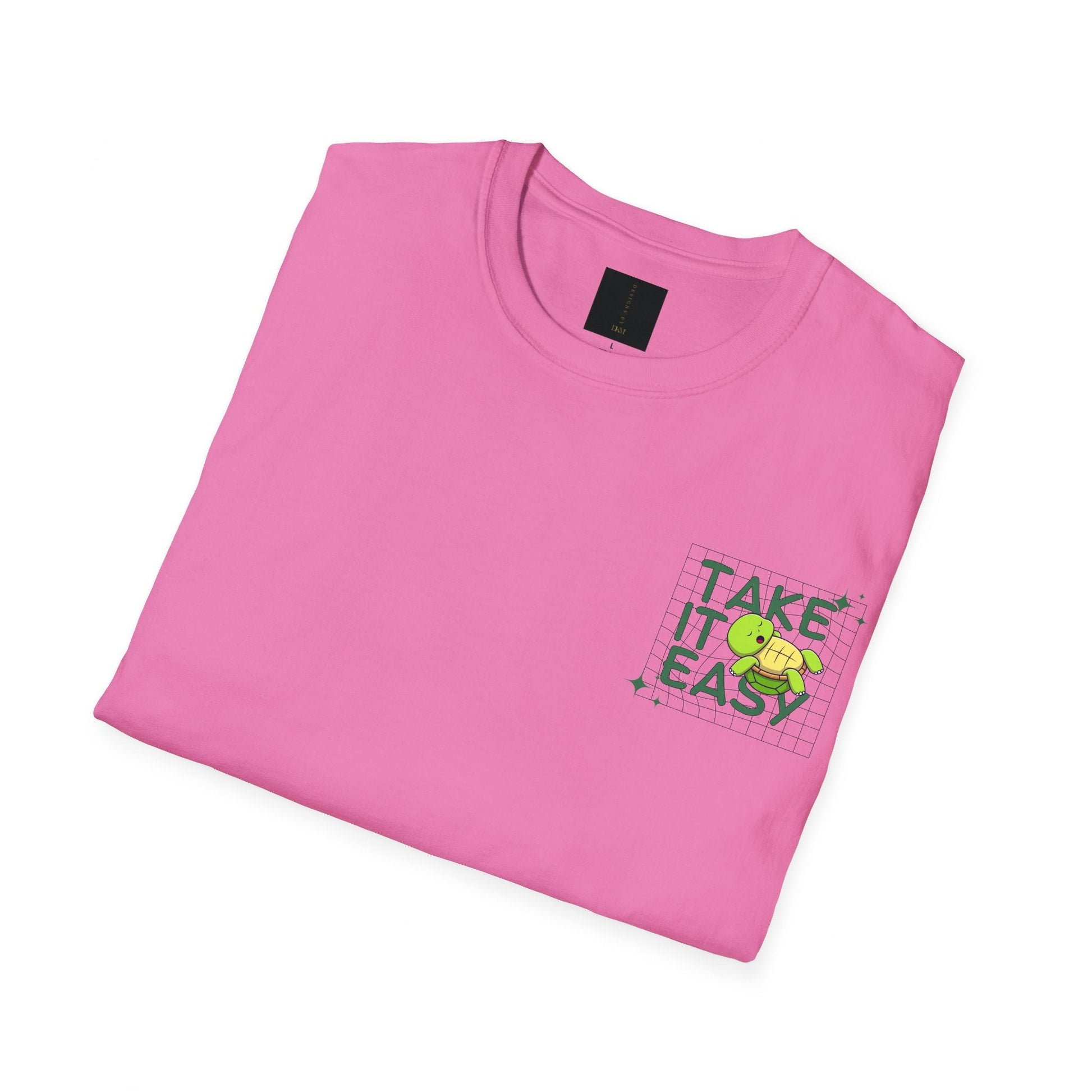 Take It Easy Unisex T-Shirt: Embrace a Relaxed and Carefree Vibe with this Casual and Comfortable Tee Reminding