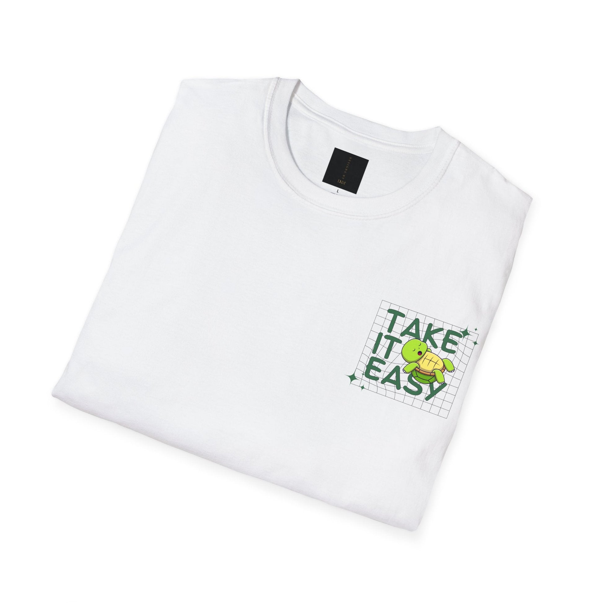 Take It Easy Unisex T-Shirt: Embrace a Relaxed and Carefree Vibe with this Casual and Comfortable Tee Reminding